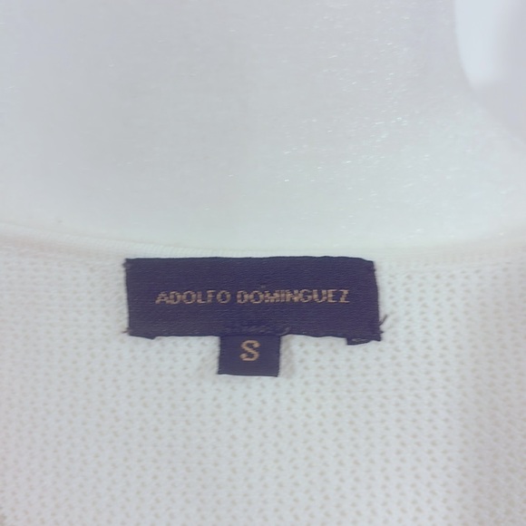 Elegant ADOLFO DOMINGUEZ white summery dress - Picture 6 of 7